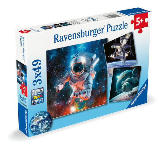 Ravensburger | Outer Space, 3x49pc