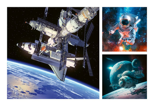 Ravensburger | Outer Space, 3x49pc
