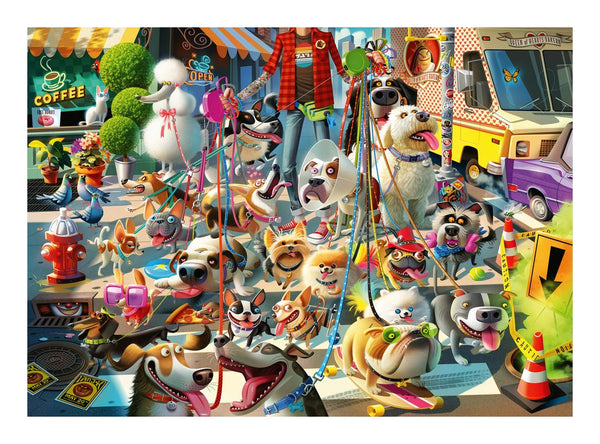 The Dog Walker1000 Piece Jigsaw Puzzle