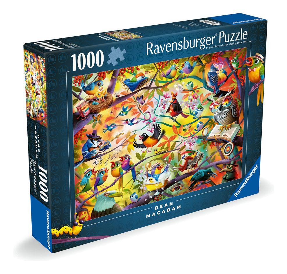 Ravensburger Busy Birdies 1000pc Puzzle