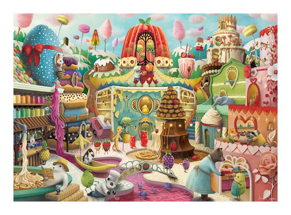 Ravensburger Sweet Street 1000pc Puzzle