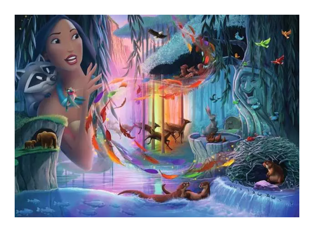 Ravensburger | Disney Castle Collection: Pocahontas, 1000pc