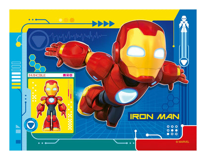 Ravensburger | Iron Man & His Awesome Friends, 4 in a Box