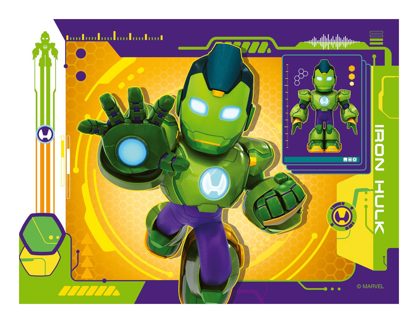 Ravensburger | Iron Man & His Awesome Friends, 4 in a Box