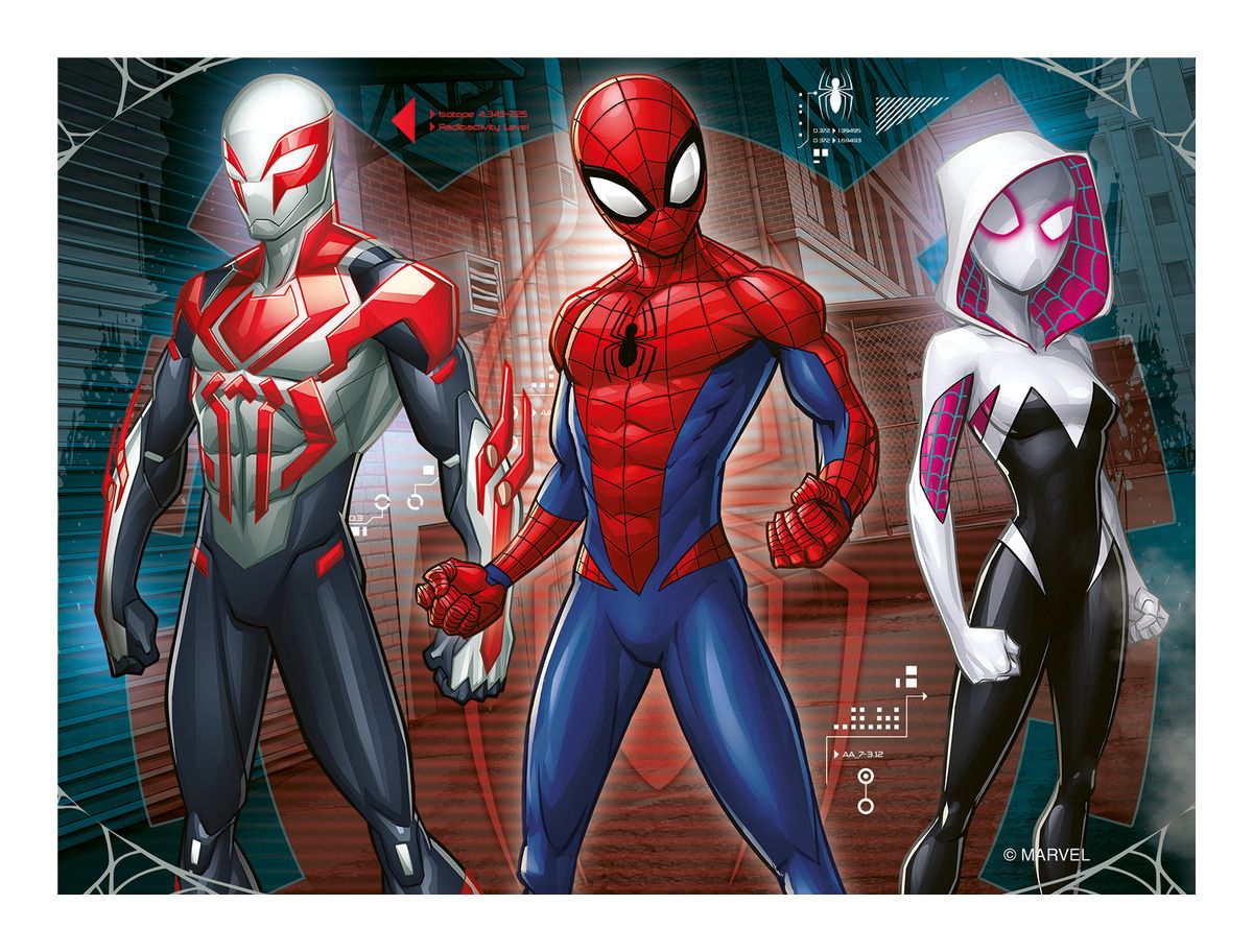 Ravensburger Spider-Man 4 In A Box Puzzle