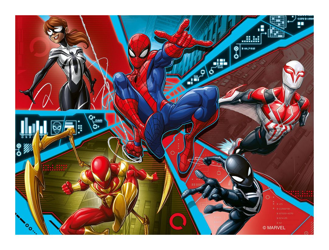 Ravensburger Spider-Man 4 In A Box Puzzle