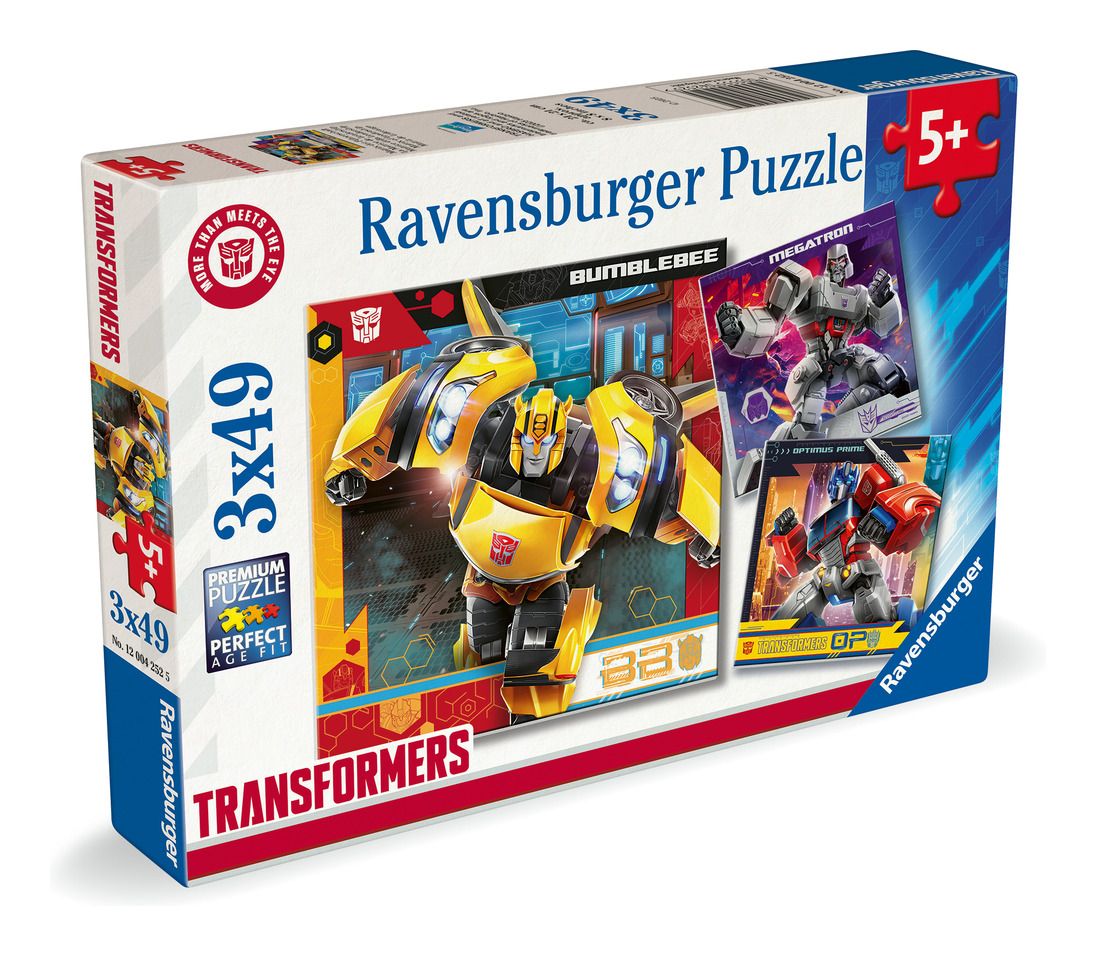 Ravensburger | Transformers, 3x49pc