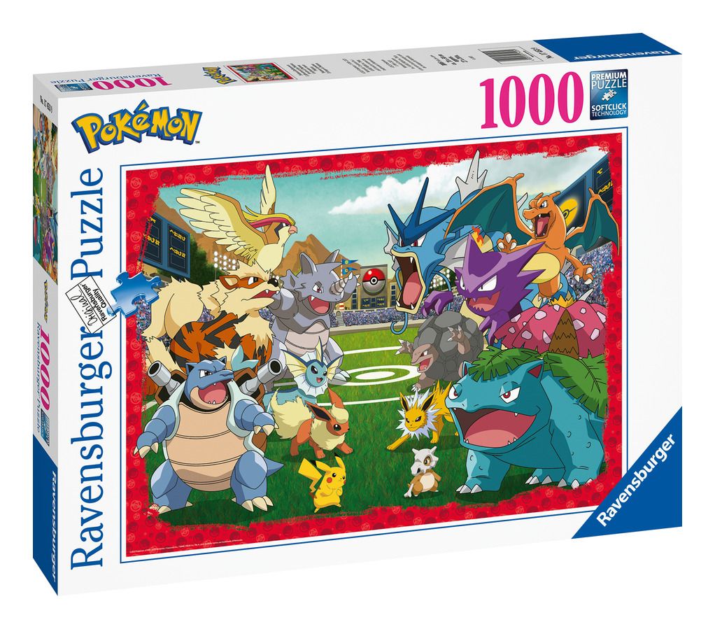 Ravensburger | Pokemon Showdown 1000 Piece Jigsaw Puzzle