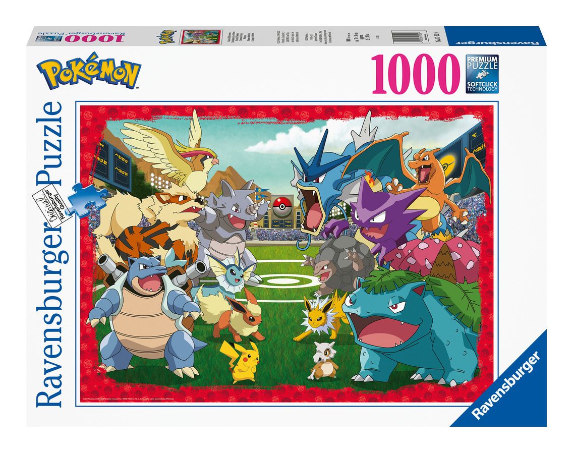 Ravensburger | Pokemon Showdown 1000 Piece Jigsaw Puzzle