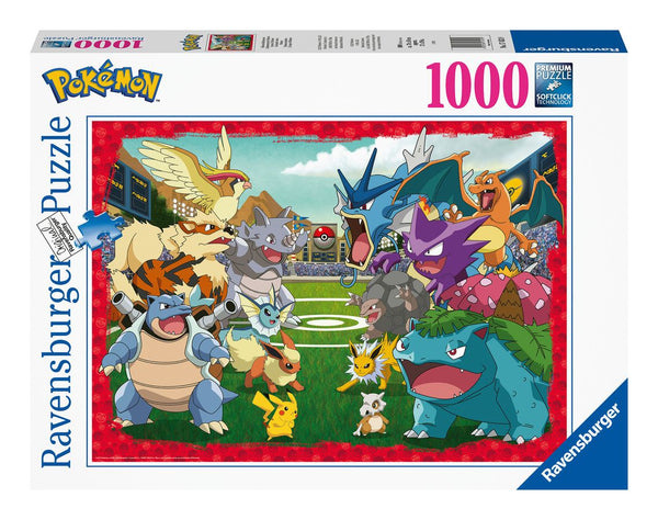 Pokemon Showdown 1000 Piece Jigsaw Puzzle