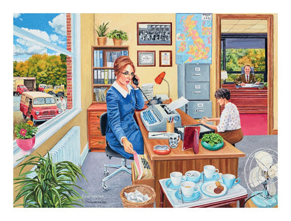 Ravensburger | Happy Days No 6, Work Day Memories 4 x 500pc