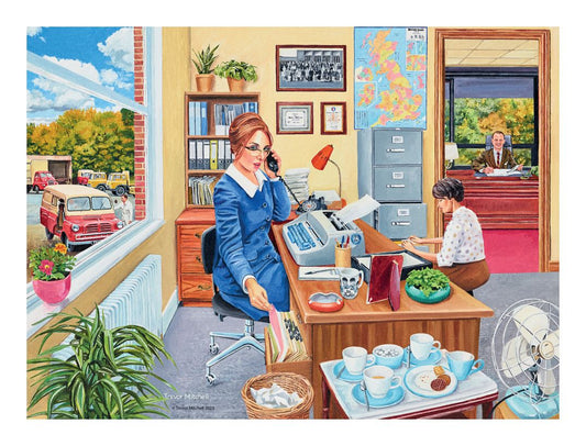 Ravensburger | Happy Days No 6, Work Day Memories 4 x 500pc