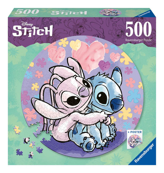 Ravensburger | Stitch - Circula 500 Piece Jigsaw Puzzle