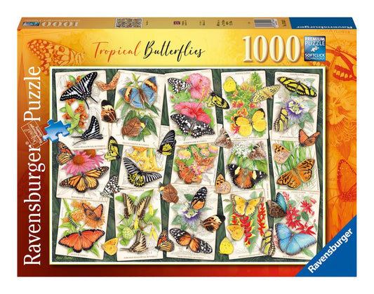Ravensburger | Tropical Butterflies 1000 Piece Jigsaw Puzzle