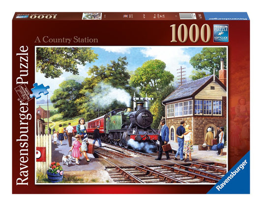 Ravensburger | A Country Station 1000 Piece Jigsaw Puzzle