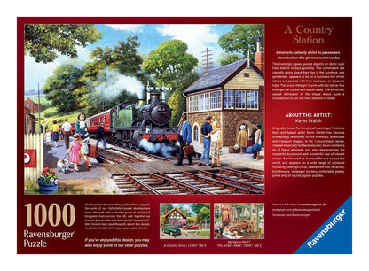 Ravensburger | A Country Station 1000 Piece Jigsaw Puzzle