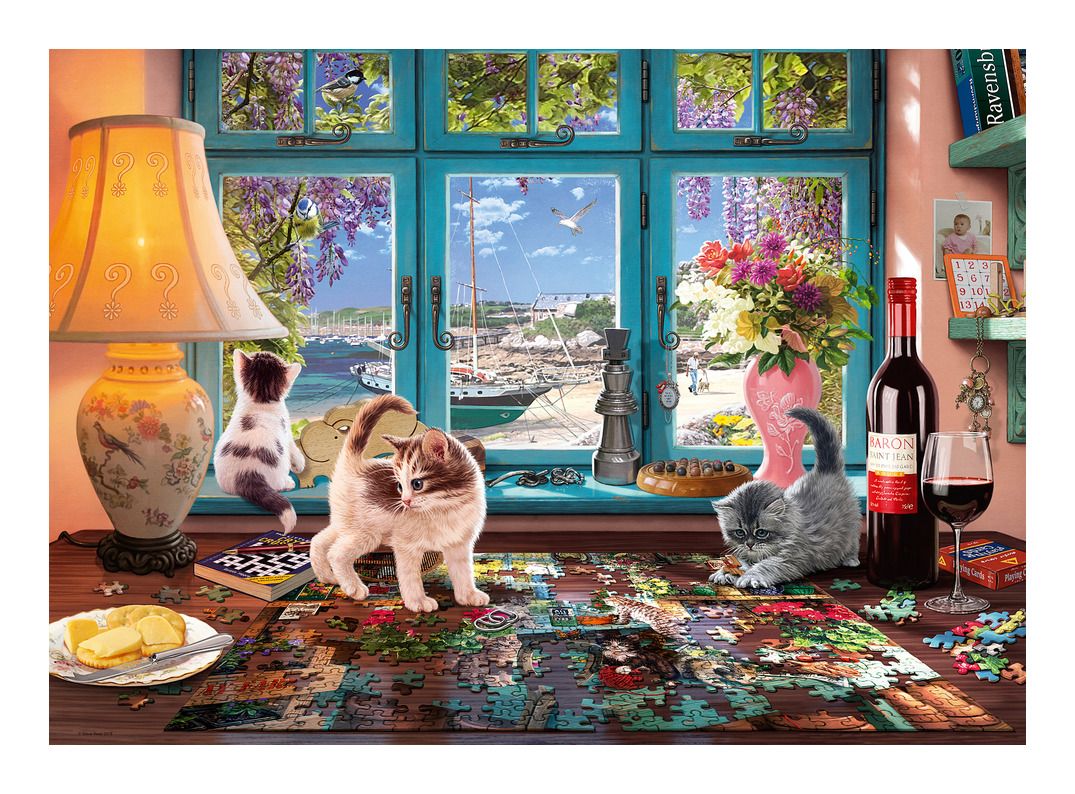 Ravensburger | The Puzzler's Desk 1000 Piece Jigsaw Puzzle