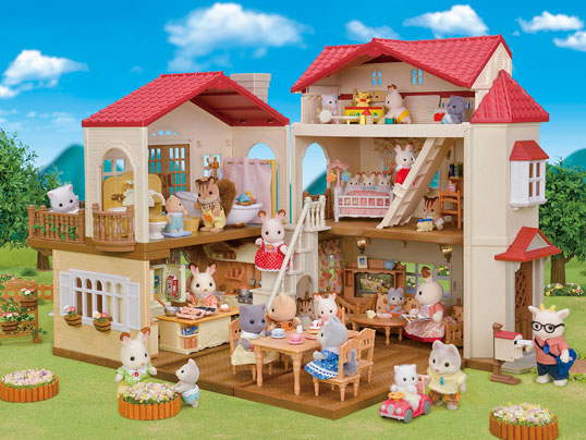Sylvanian Families - Red Roof Country Home