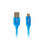 Lanberg USB 2.0 Male/Micro USB Male Quick Charge 3.0 1.8M Blue Cable
