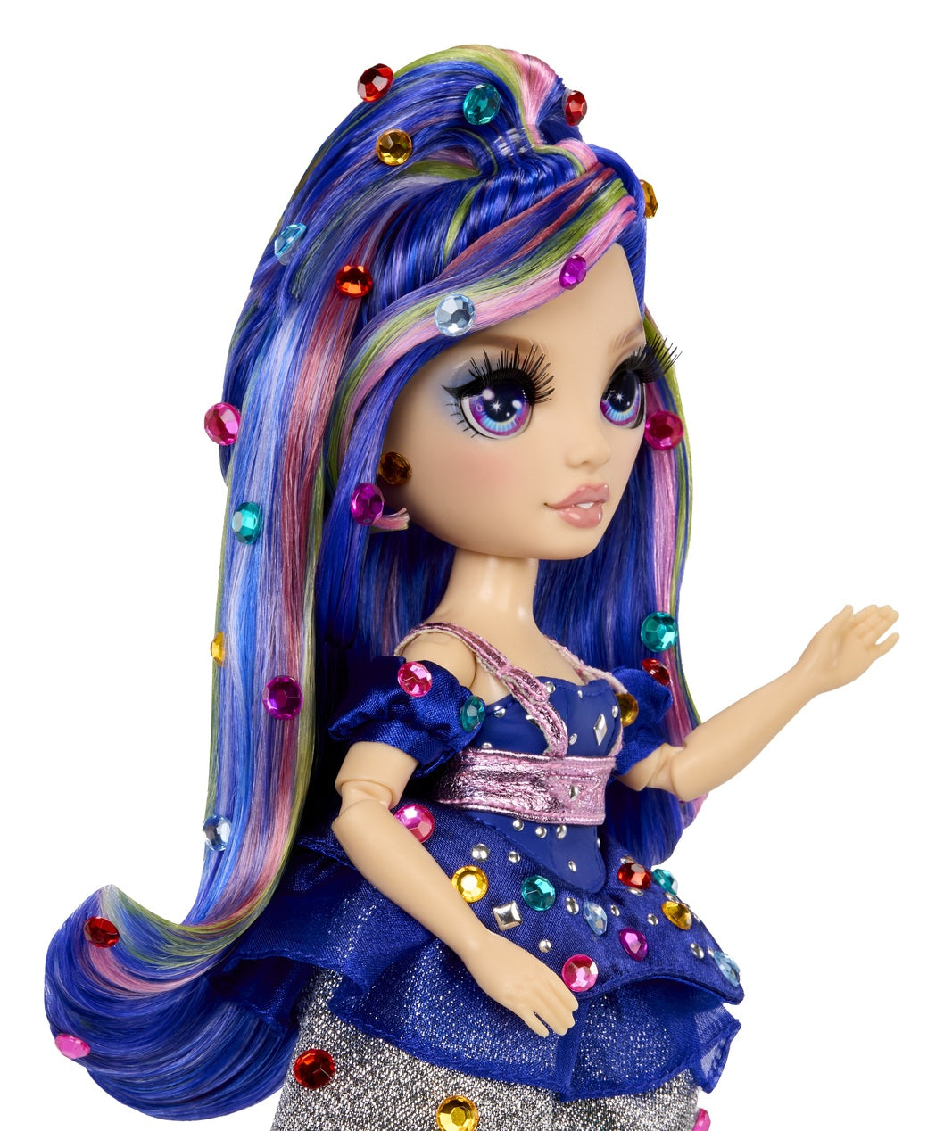Rainbow High Be Dazzling Fashion poupée - Genevieve Bleue (Blue)