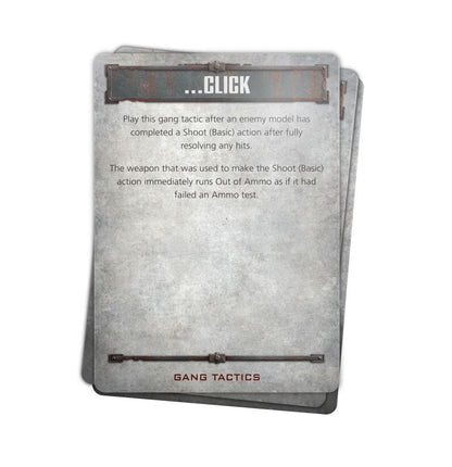 Necromunda Gang Tactics card detail