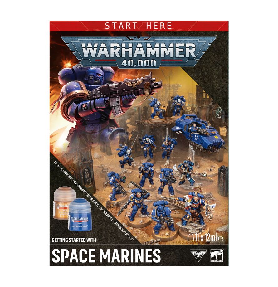Warhammer 40,000: Getting Started with Space Marines (English)