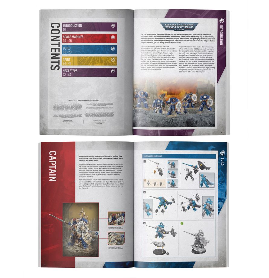 Warhammer 40,000: Getting Started with Space Marines (English)