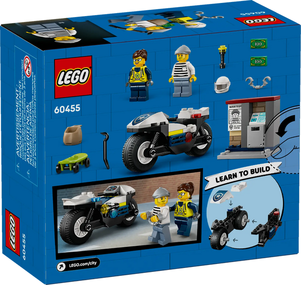 LEGO® | City: Police Motorcycle Chase (60455)