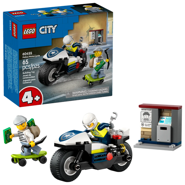 LEGO® | City: Police Motorcycle Chase (60455)