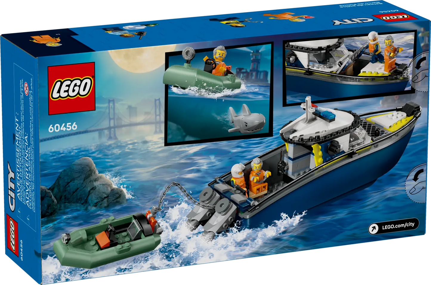 LEGO® | City: Police Boat Chase (60456)