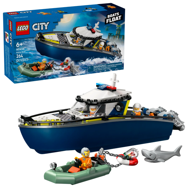 LEGO® | City: Police Boat Chase (60456)