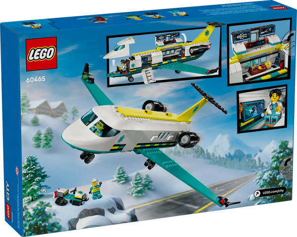 LEGO® | City: Emergency Air Ambulance Airplane (60465)