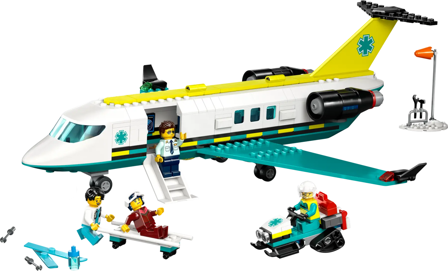LEGO® | City: Emergency Air Ambulance Airplane (60465)
