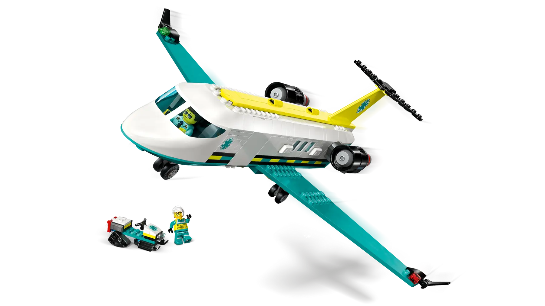 LEGO® | City: Emergency Air Ambulance Airplane (60465)