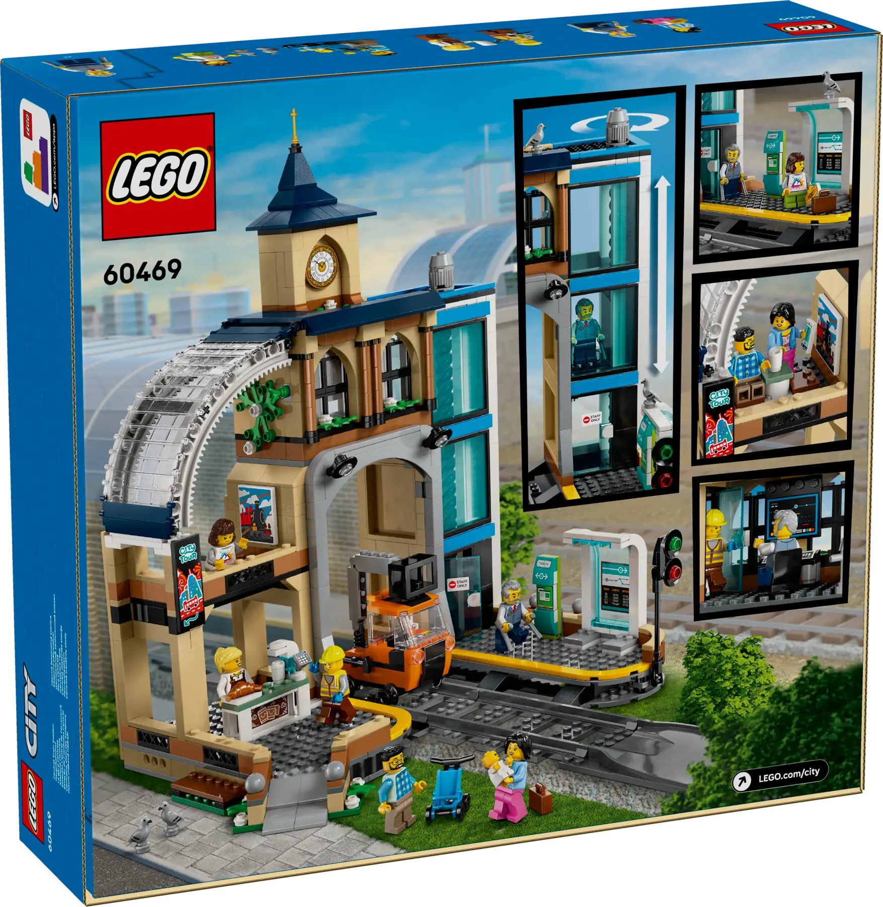 LEGO® | City: Central Train Station (60469)