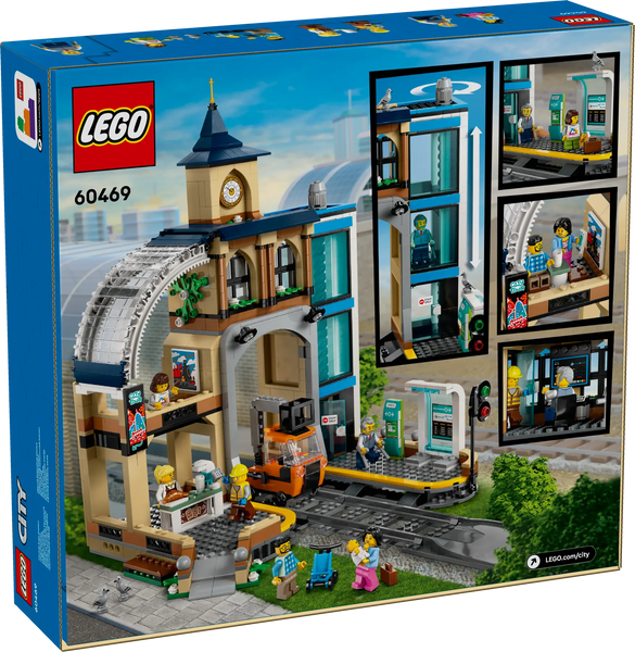 LEGO® | City: Central Train Station (60469)