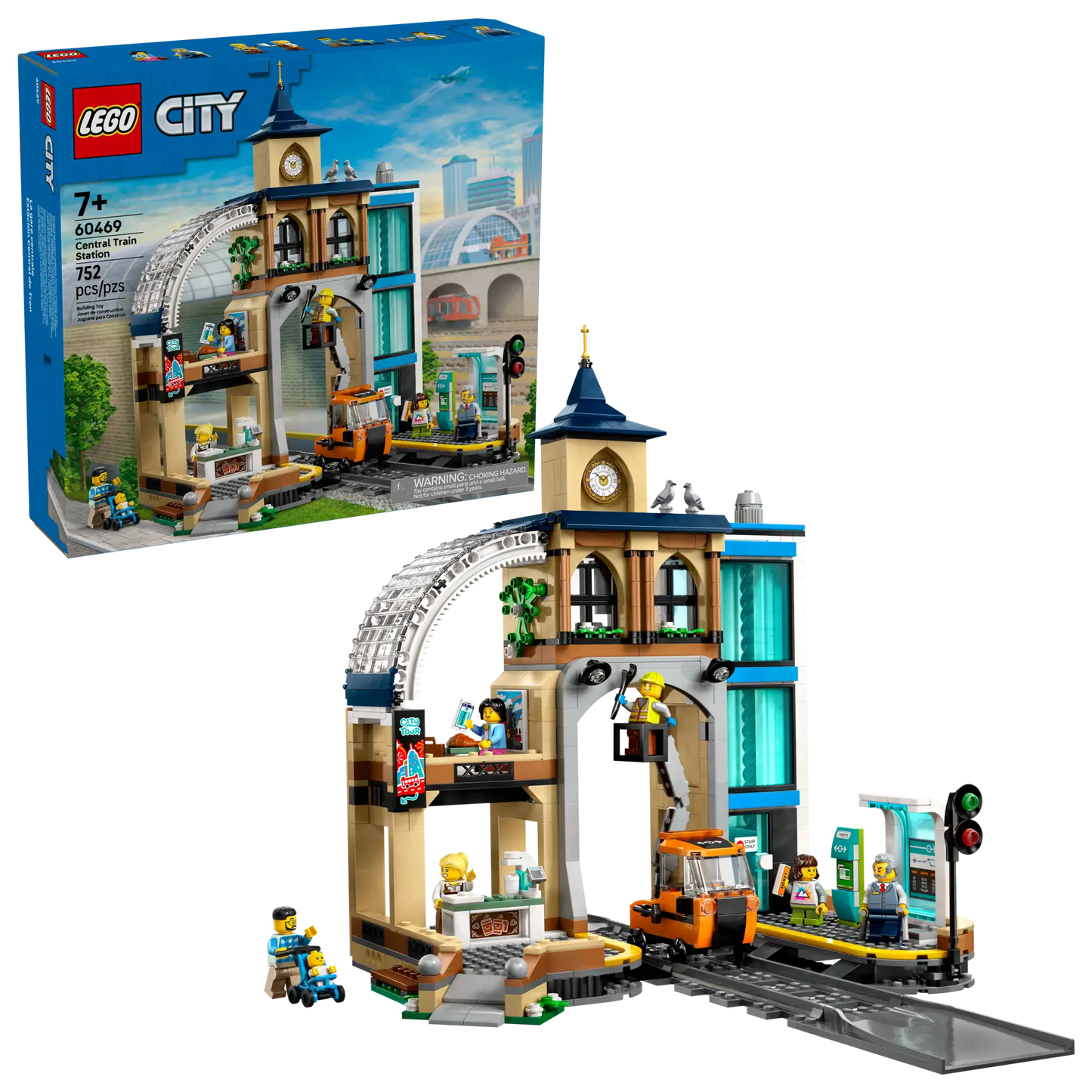 LEGO® | City: Central Train Station (60469)