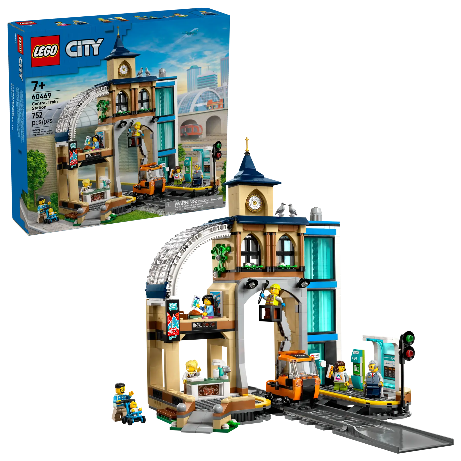LEGO® | City: Central Train Station (60469)