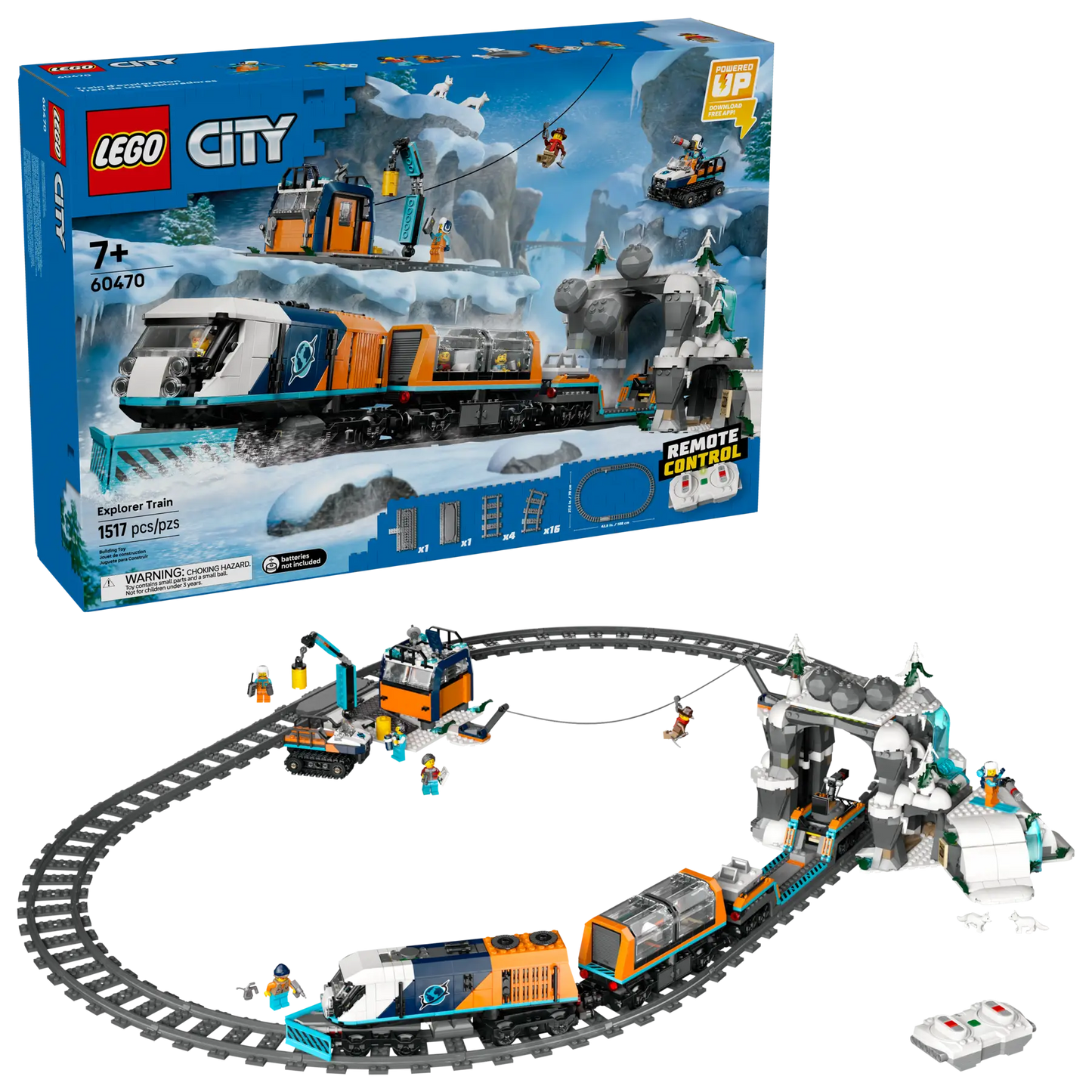 LEGO® | City: Explorers' Arctic Polar Express Train (60470)