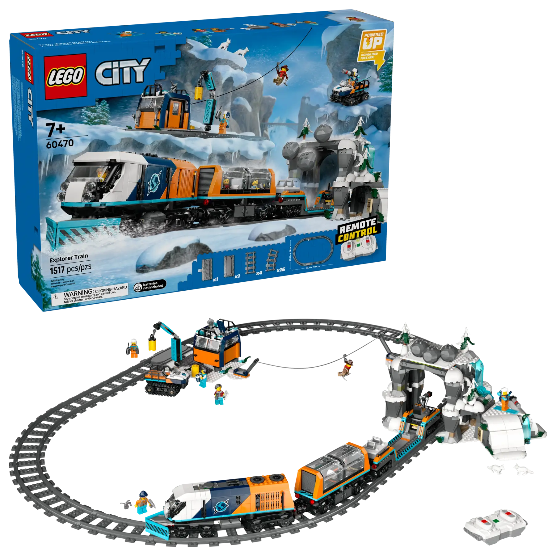 LEGO® | City: Explorers' Arctic Polar Express Train (60470)