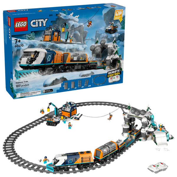 LEGO® | City: Explorers' Arctic Polar Express Train (60470)