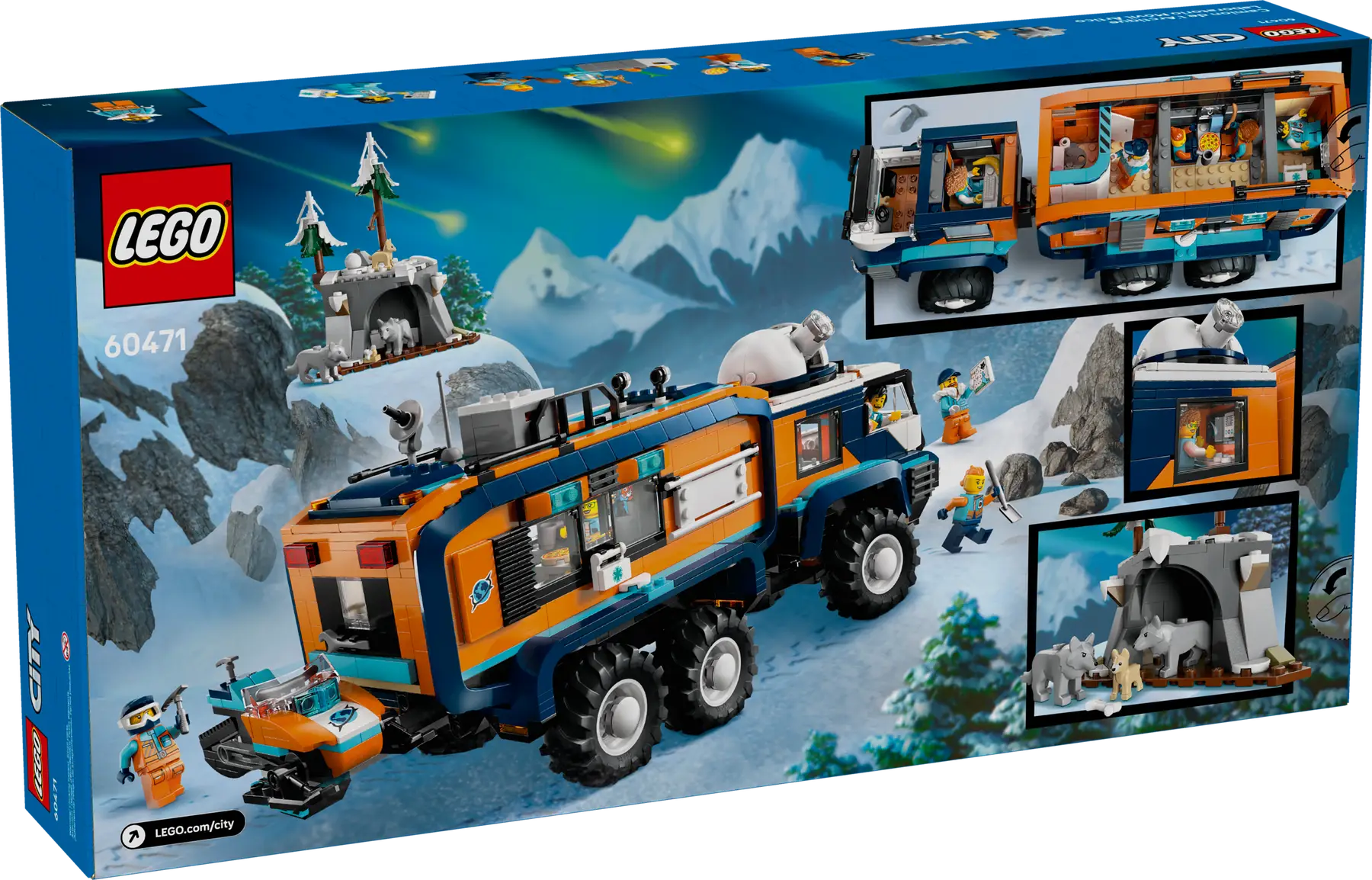 LEGO® | City: Arctic Explorer Science Lab Truck (60471)