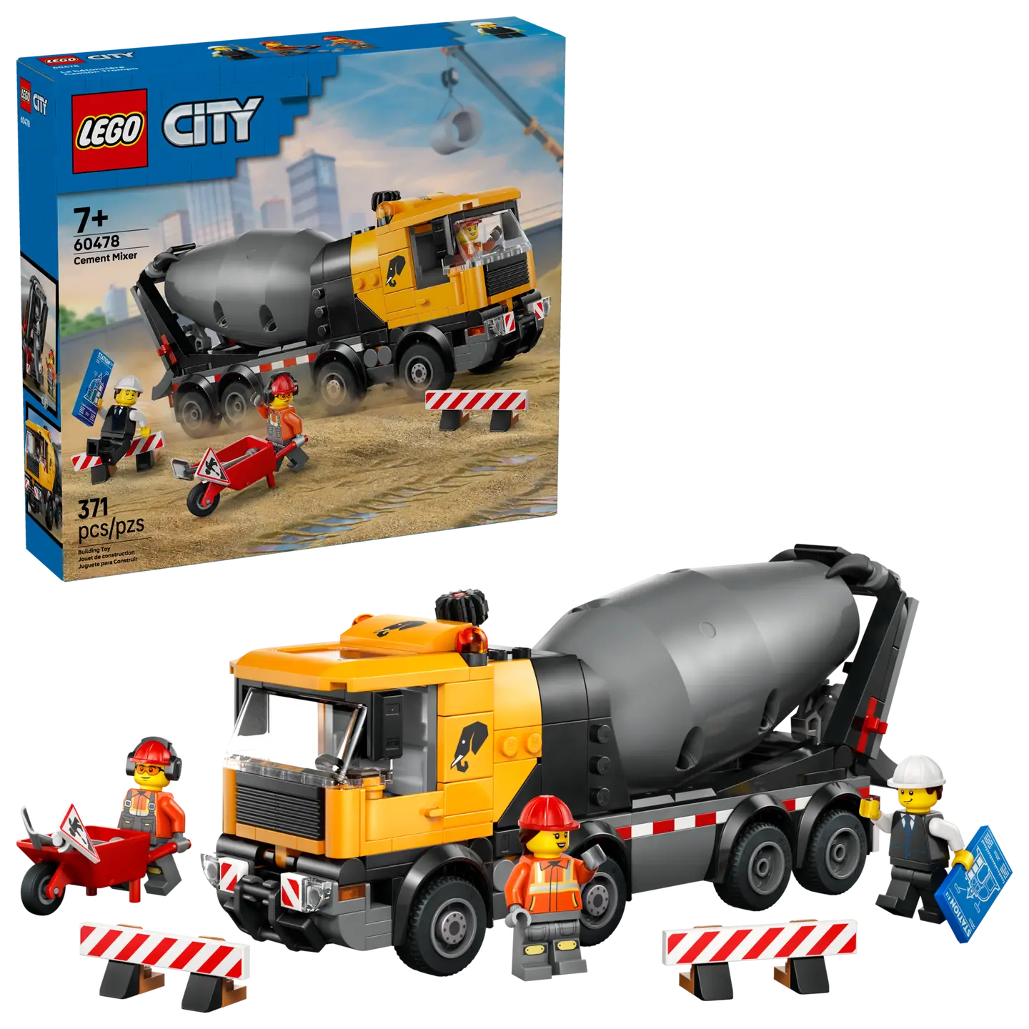 LEGO® | City: Cement Mixer (60478)