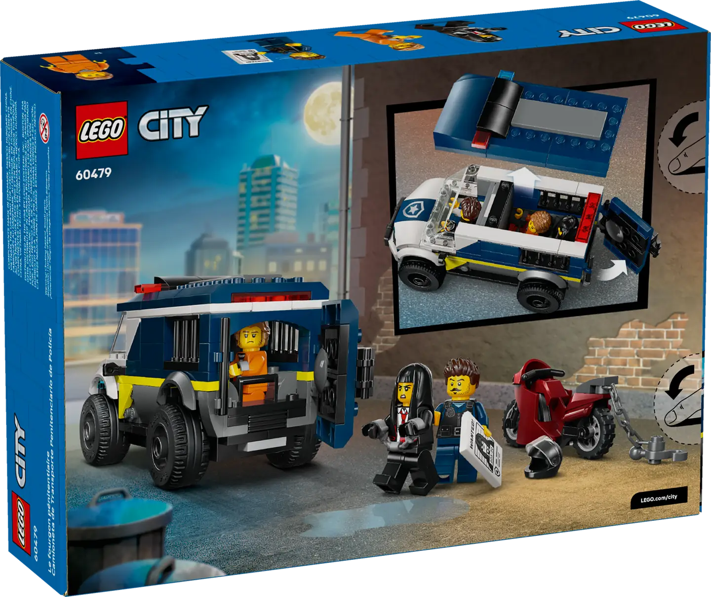 LEGO® | City: Police Prisoner Transport Van (60479)