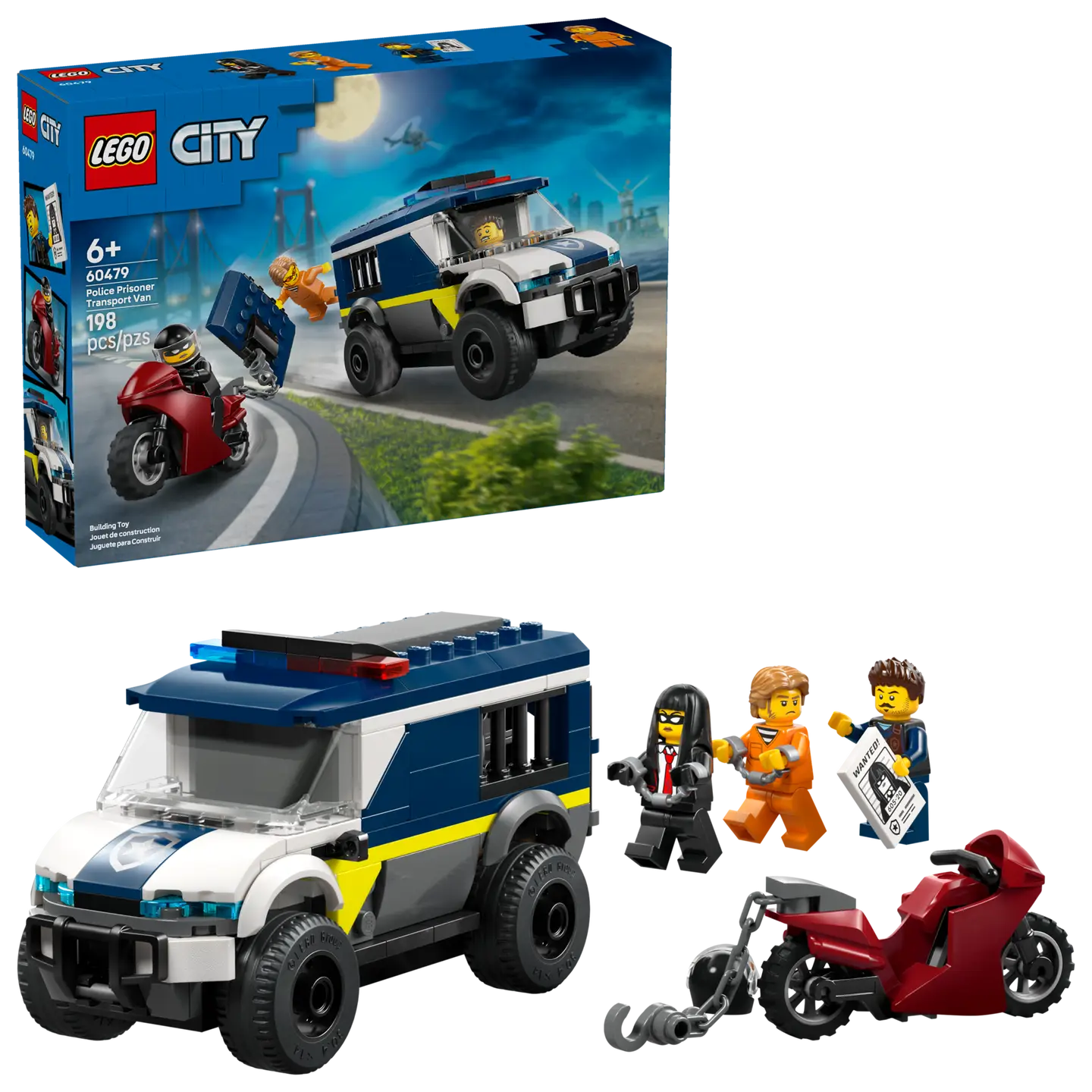 LEGO® | City: Police Prisoner Transport Van (60479)