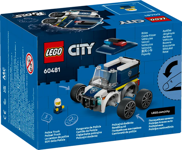 LEGO® | City: Police Truck – Rides (60481)