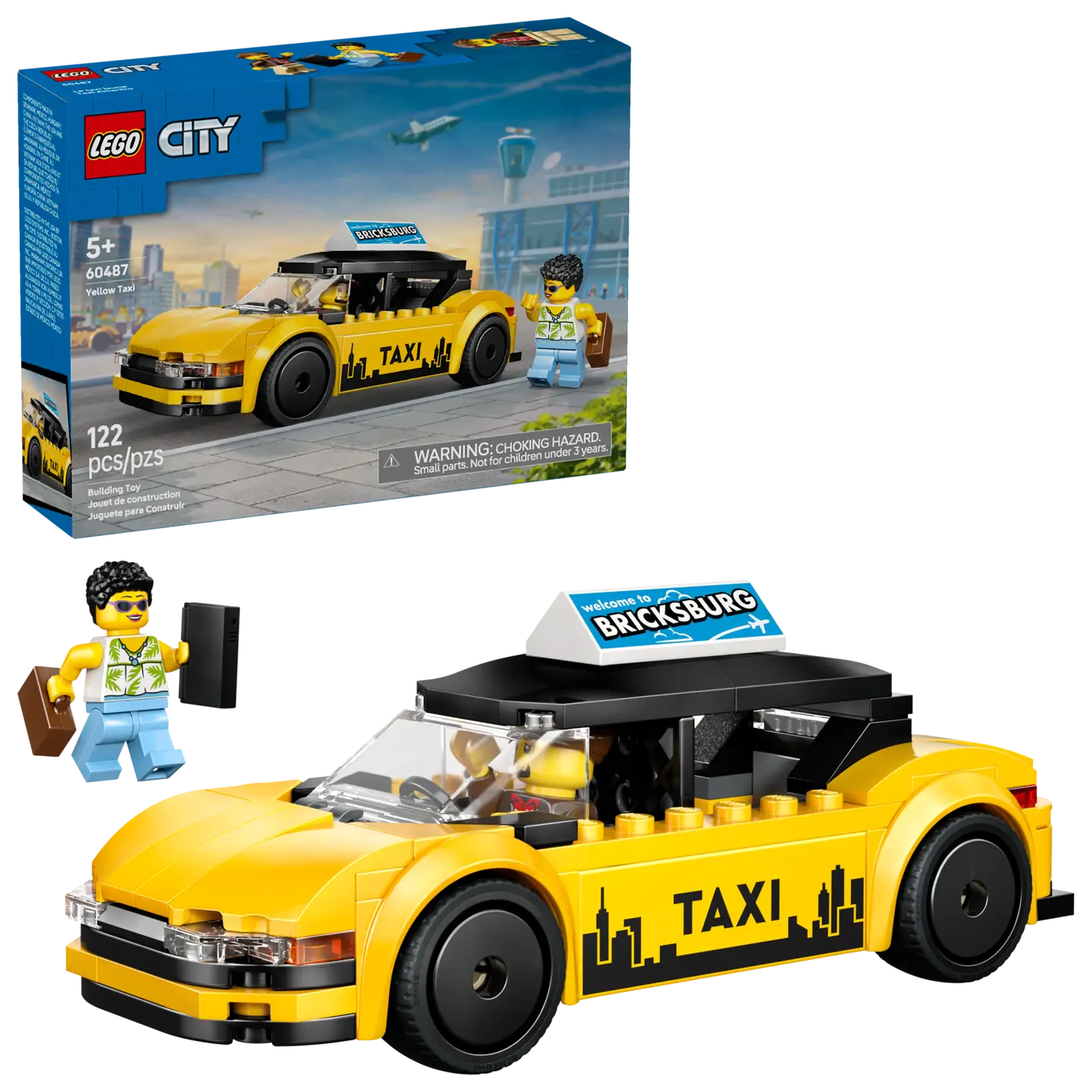 LEGO® | City: Yellow Taxi (60487)