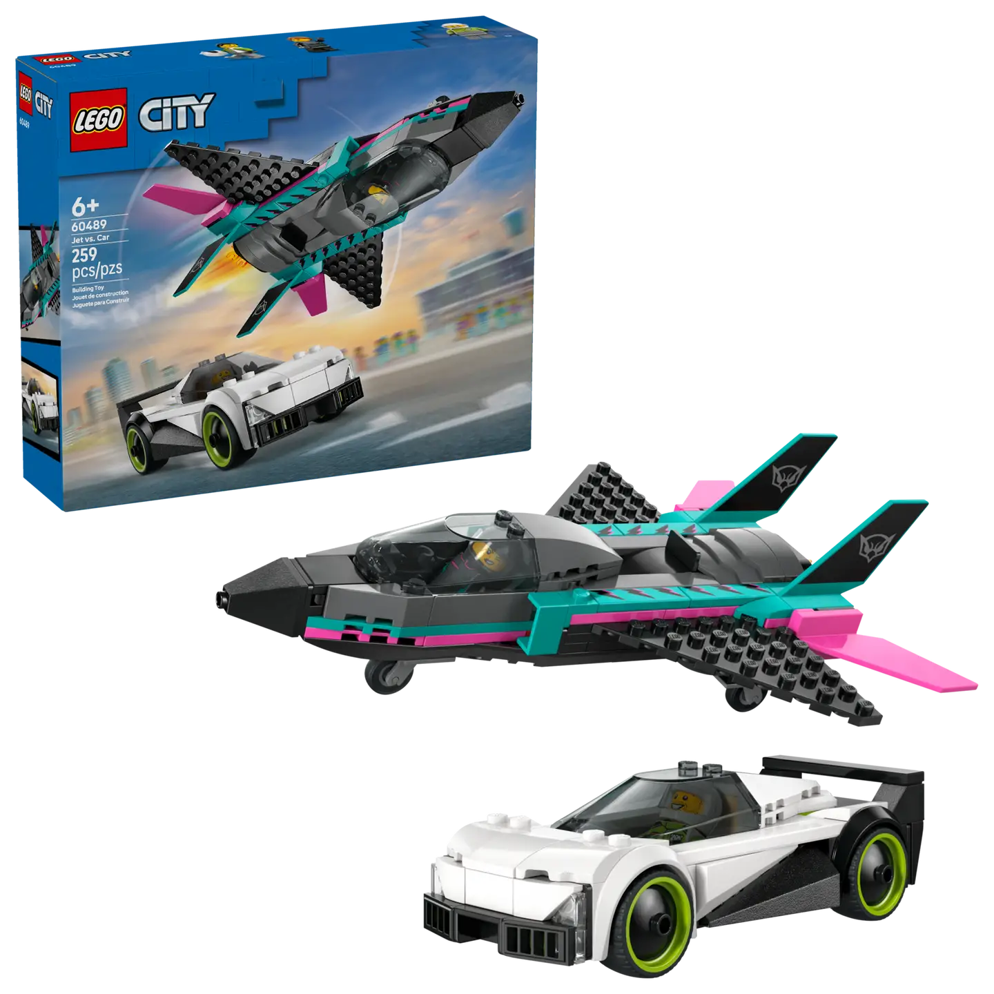 LEGO® | City: Jet vs. Car (60489)