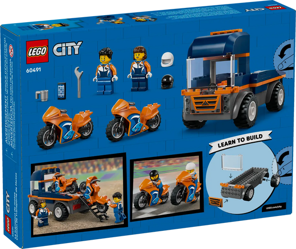 LEGO® | City: Motorcycle Transporter (60491)