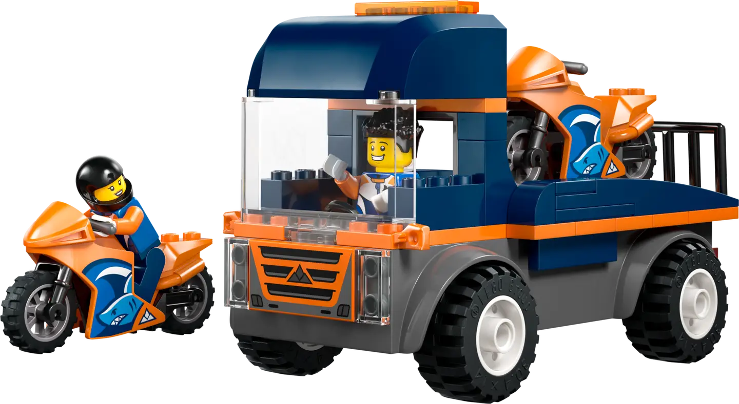 LEGO® | City: Motorcycle Transporter (60491)